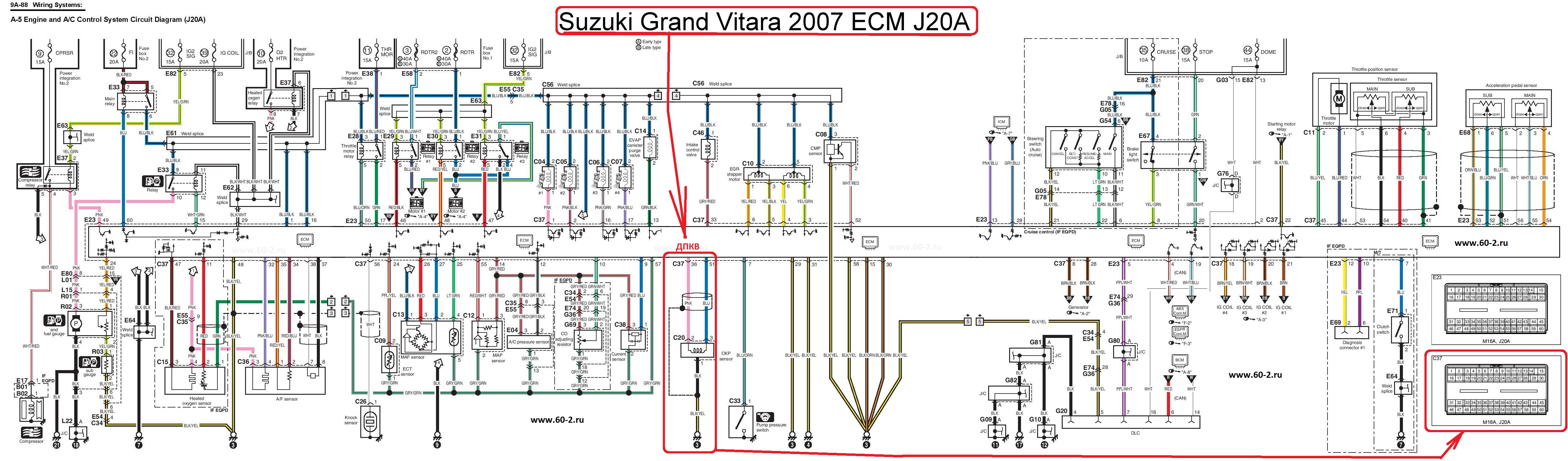 Suzuki Grand Vitara 2007 ECM J20A.jpg